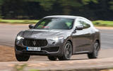 Maserati Levante cornering