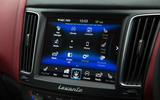 Maserati Levante infotainment system