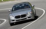 Maserati Quattroporte cornering