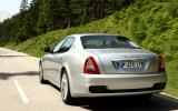 Maserati Quattroporte rear quarter