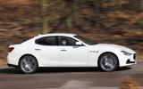Maserati Ghibli side profile