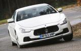 Maserati Ghibli cornering