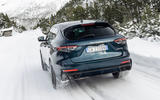 maserqati levante v8 ultima review 03 tracking rear maserqati levante v8 ultima review 03 tracking rear