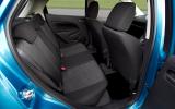 Rear legroom is reasonable, but you're forced to sit more upright than normal Mazda 2