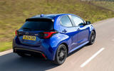 mazda 2 hybrid review 2024 02 tracking rear mazda 2 hybrid review 2024 02 tracking rear