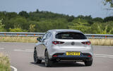 Mazda 3 2024 review rear corner 31