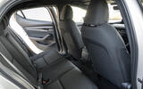 Mazda 3 2024 review rear seats 5