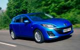 der Mazda 3 front quarter