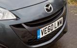 This generation of Mazda 5 is the first designed after the most recent bout of pedestrian impact legislation Mazda 5 front grille