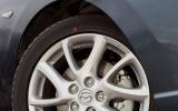 There are no wheel choices; designs vary according to spec Mazda 5 alloy wheels