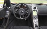 McLaren 650S Spider dashboard