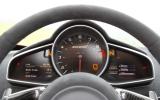McLaren 650S Spider instrument cluster