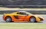 McLaren 650S Spider roof up