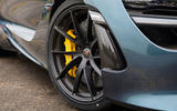 McLaren 720S yellow brake calipers