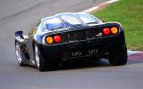 McLaren F1 rear hard cornering