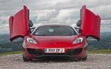 McLaren 12C dihedral doors  