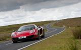McLaren 12C cornering