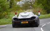 McLaren P1 rear cornering