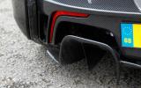 McLaren P1 rear diffuser