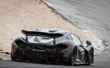McLaren P1 exclusive track ride
