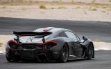 no title McLaren P1 exclusive track ride