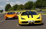 Supercar shootout - Ferrari 458 Speciale versus McLaren 650S