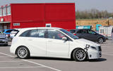 New Mercedes B-class facelift spotted ahead of October debut