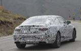 no title New Mercedes S-class coupe spied testing