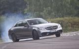 Mercedes-AMG E 63 hard cornering