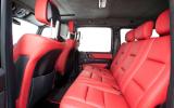 Mercedes-AMG G 63 rear seats