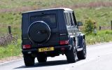 Mercedes-AMG G 63 rear cornering