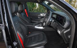 Merc GLE 53 AMG Turbo Hybrid 2025 Review front cabin 8188