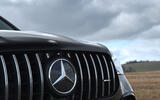 Merc GLE 53 AMG Turbo Hybrid 2025 Review grille badge 8199