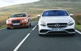 Comparison - Bentley Continental GT Speed vs. Mercedes S63 AMG coupé Comparison - Bentley Continental GT Speed vs. Mercedes S63 AMG coupé