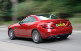 Mercedes-AMG SLC 43 rear quarter