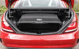 Mercedes-AMG SLC 43 roof down boot space