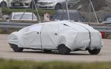 no title Mercedes-Benz autonomous concept car spied