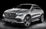 no title Mercedes Concept Coupe SUV to rival BMW X6