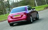 Mercedes-Benz E-Class rear cornering