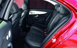 Mercedes-Benz E-Class rear seats