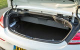 Mercedes-AMG C 63 Cabriolet roof down boot space