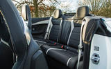Mercedes-AMG C 63 Cabriolet rear seats