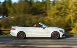 Mercedes-AMG C 63 Cabriolet side profile
