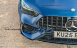 Mercedes AMG CLE 53 review 2025 004 grill and lights