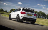 Mercedes-AMG GLA 45 rear cornering