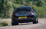 mercedes amg gt63s performance 4 door 04 cornering rear