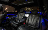 Mercedes-AMG S 63 rear seats