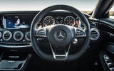Mercedes-AMG S 63 Coupé steering wheel