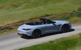 mercedes amg sl63 road test 2023 04 panning rear