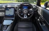 mercedes amg sl63 road test 2023 15 dash